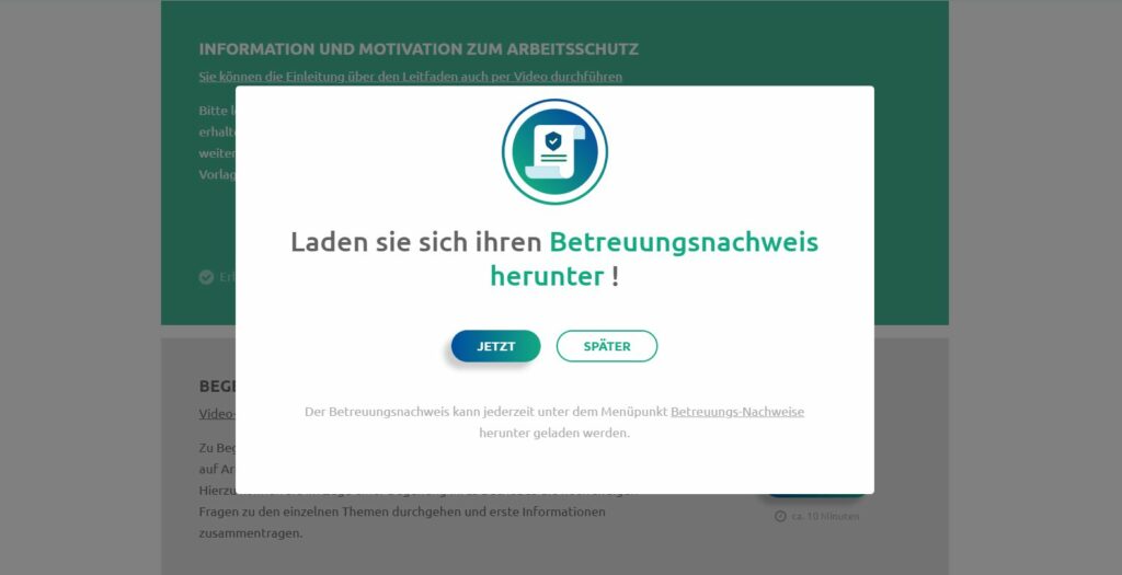 Relaunch Interaktive Unterweisung & sigePortal