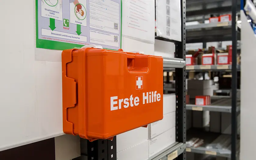 Erste Hilfe im Unternehmen