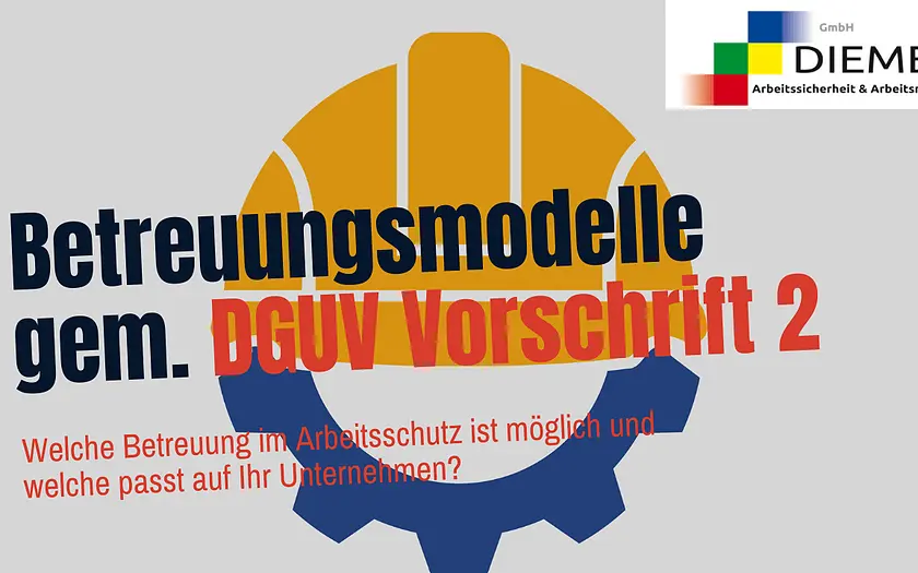 Betreuungsmodelle DGUV Vorschrift 2