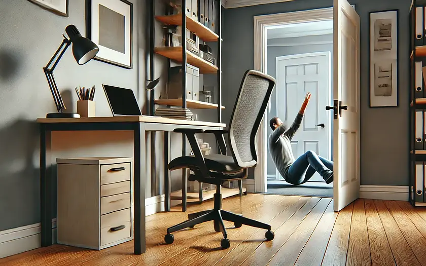 Wegeunfall im Home Office