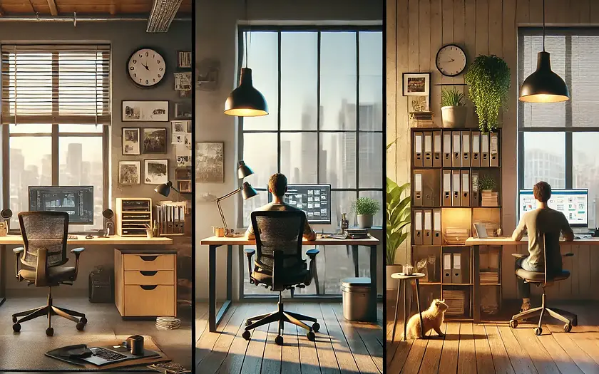 Unterschied Telearbeit, mobile Arbeit, Homeoffice